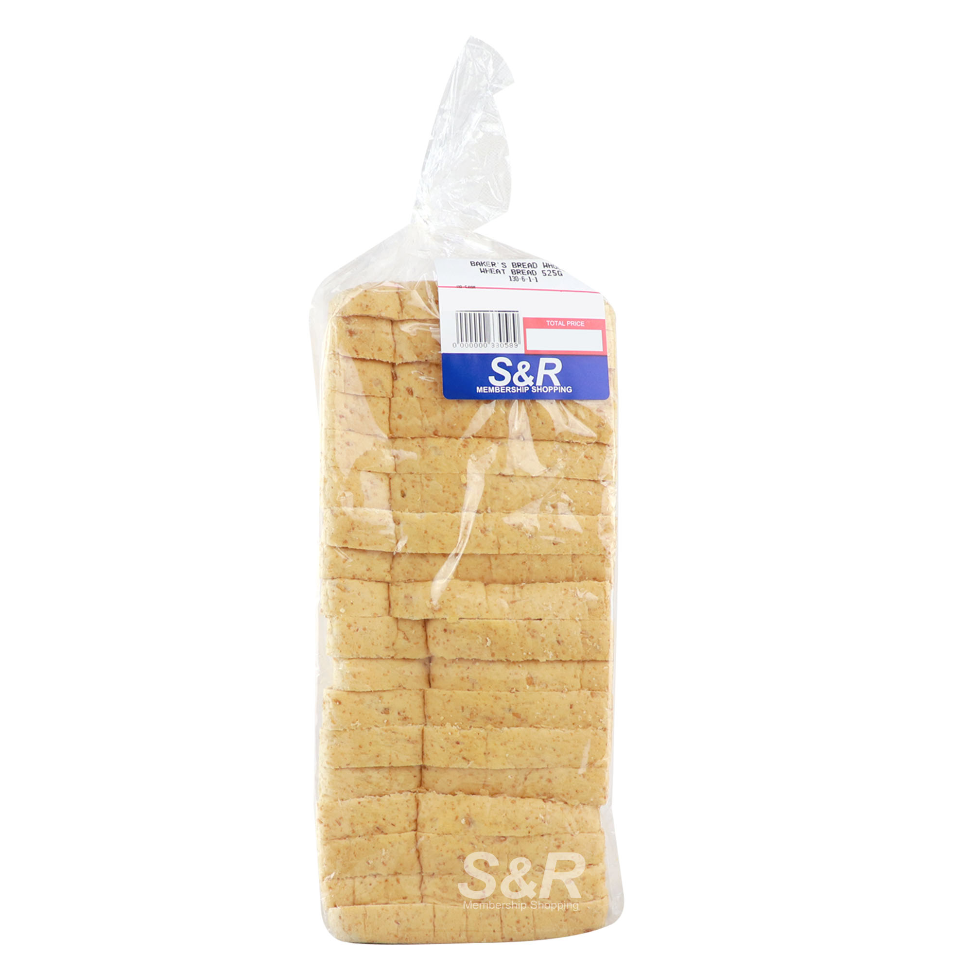 S&R Baker’s Bread Whole Wheat Loaves 525g S&R Baker’s Bread Whole Wheat Loaves 525g